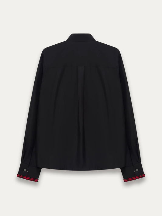 RUS LS SHIRT, Black