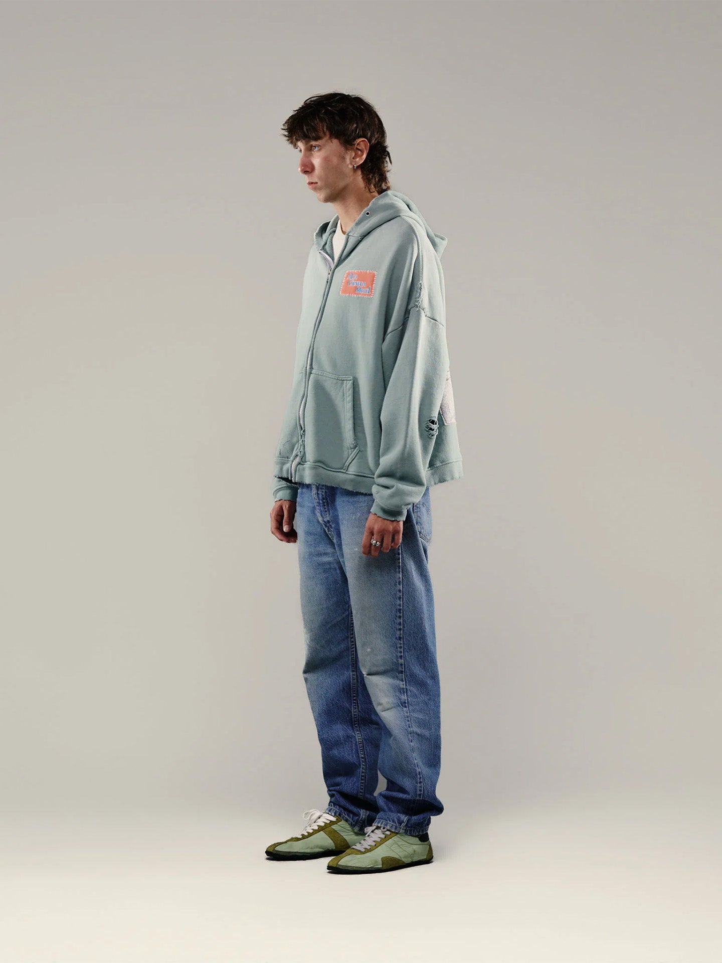 ALTA CIENEGA ZIP HOODIE, Teal