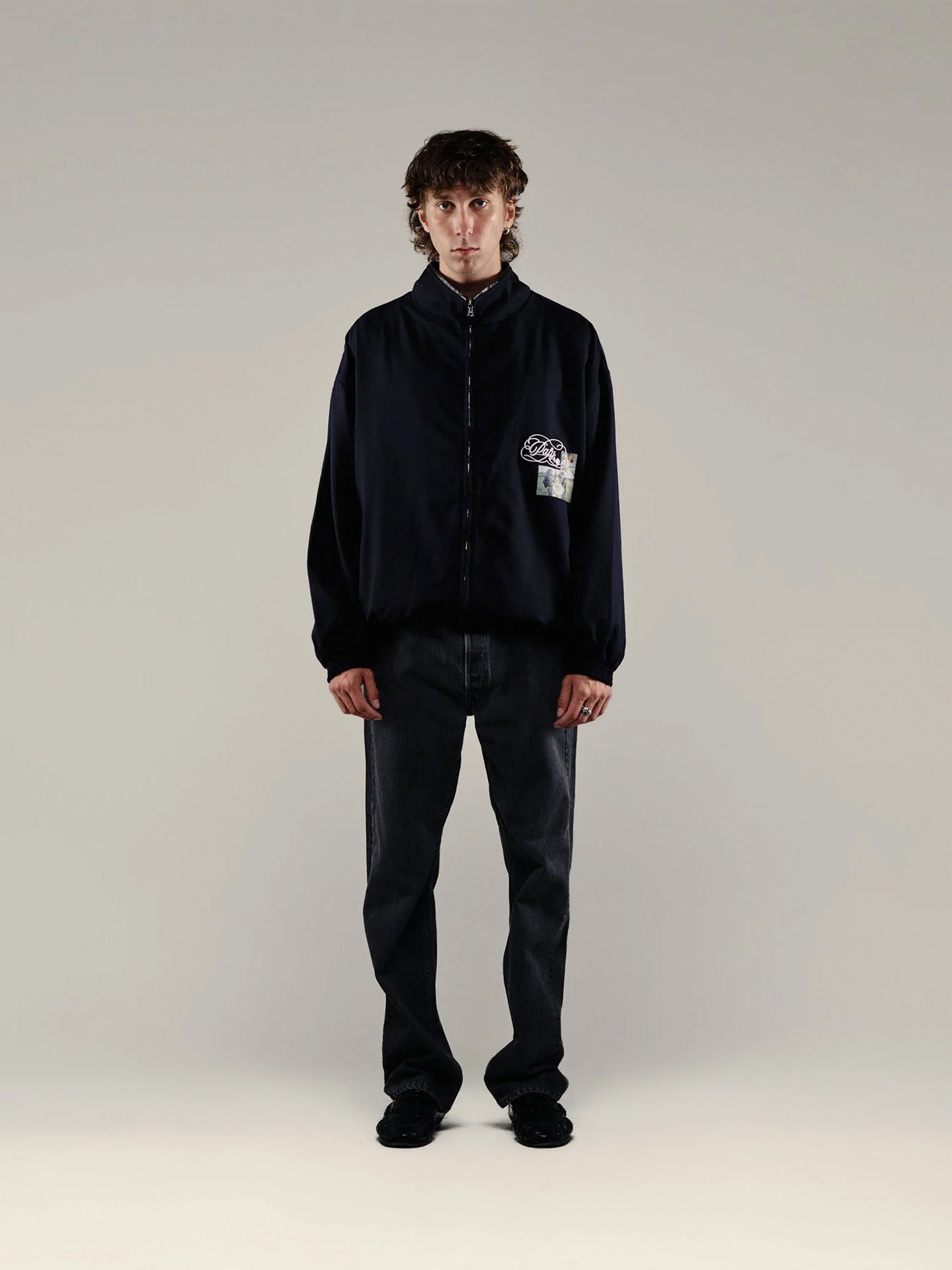 TRACKS JACKET, Navy