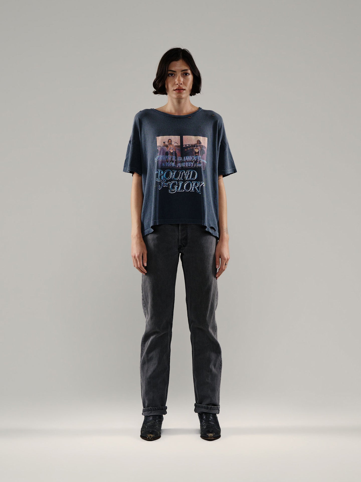 BOUND GLORY TEE, Vintage Black