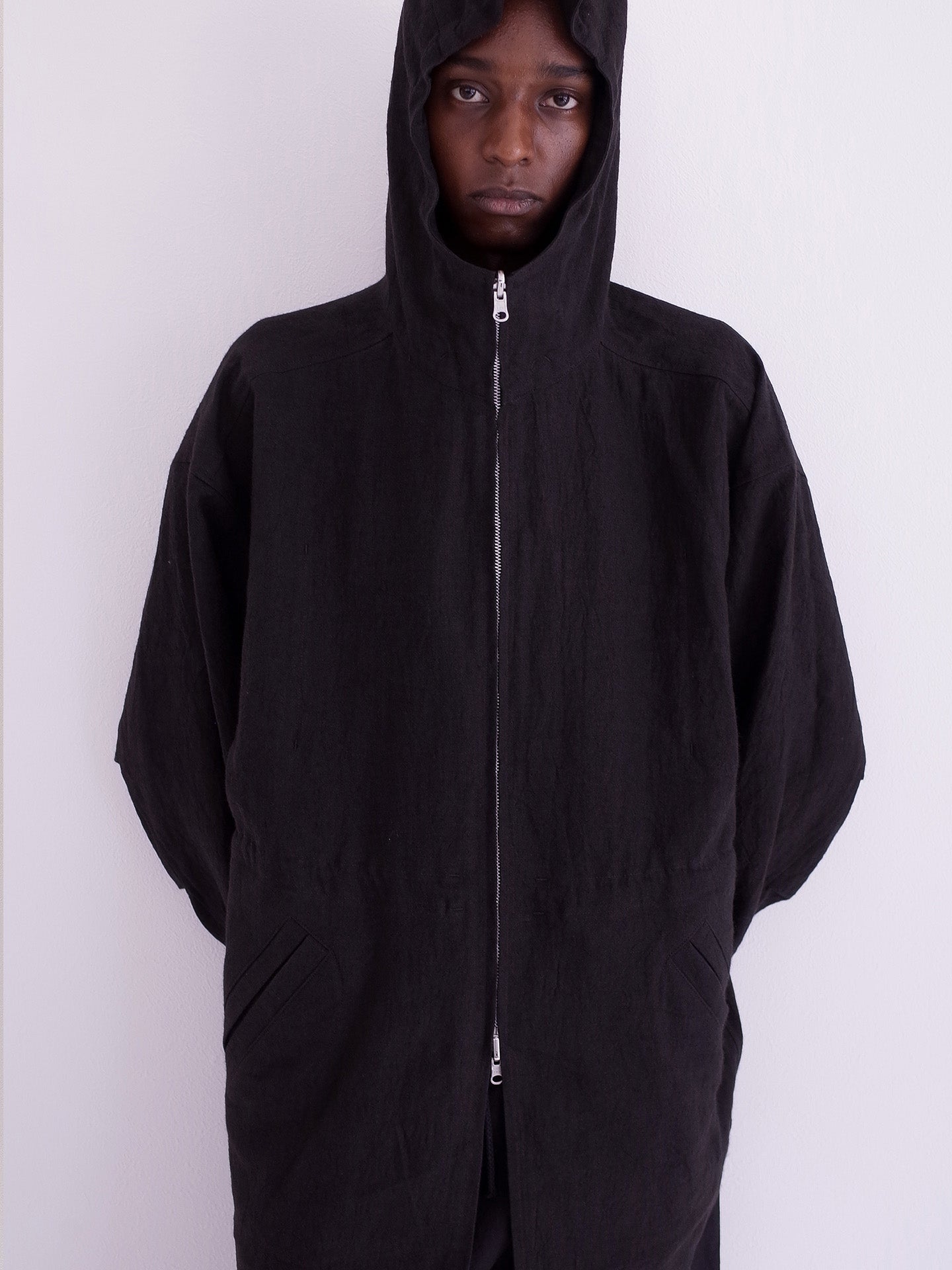 REVERSIBLE BOYHOOD PARKA, BLACK