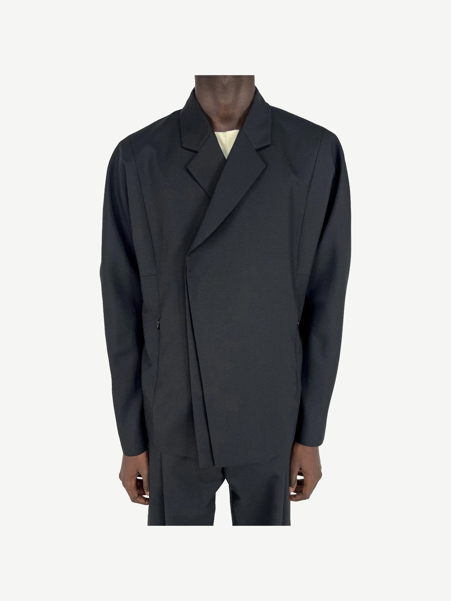 VAALS TAILORED BLAZER, SPACE BLACK