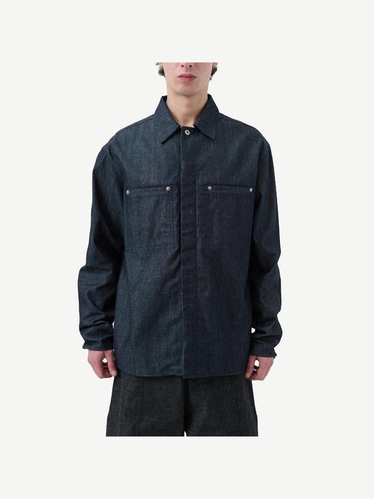 RIVET SHIRT, RAW INDIGO