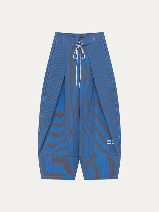 FOLDING WIDE SWIM TROUSERS, Navy