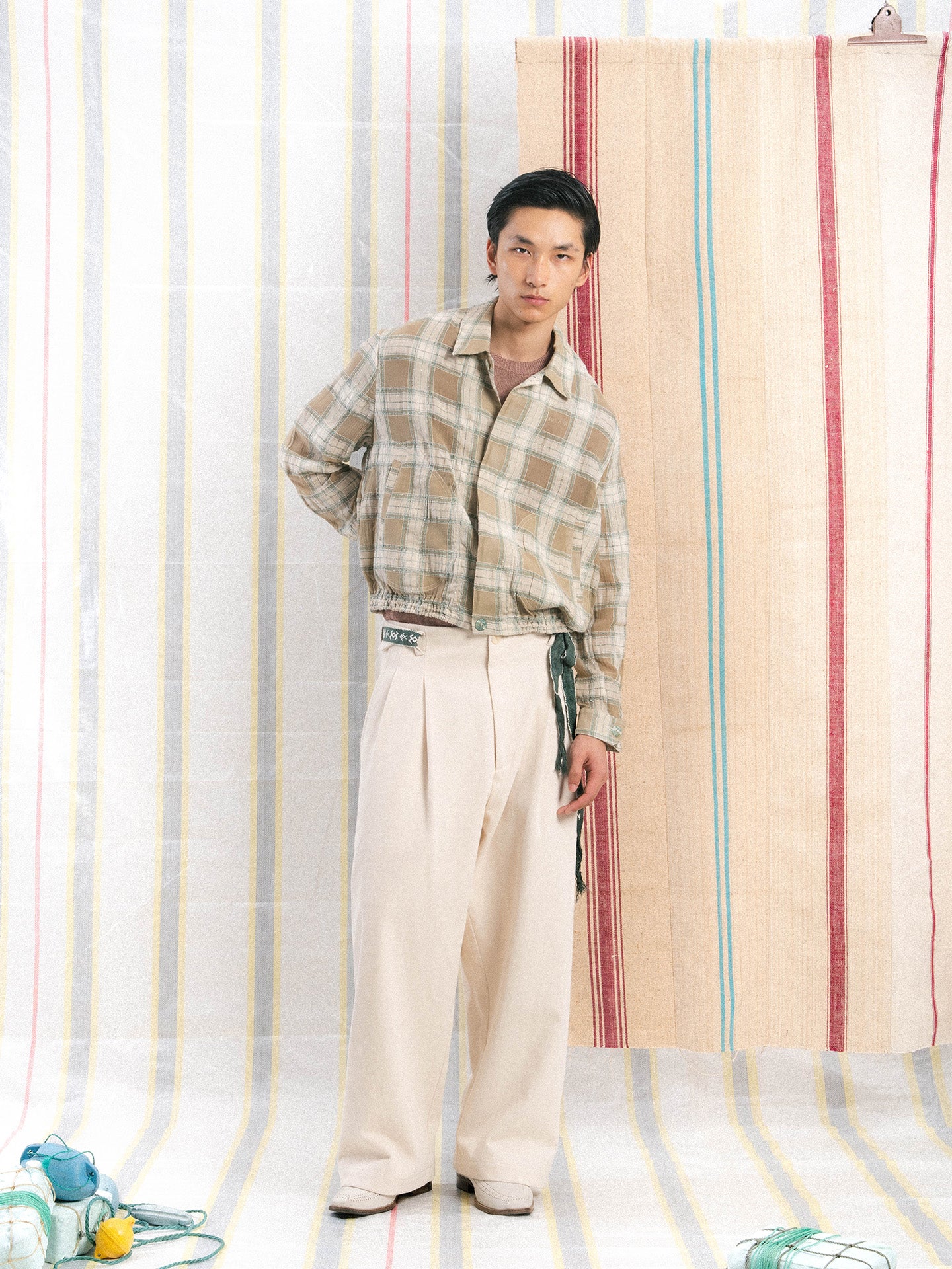 LI REEL PANTS, Ivory