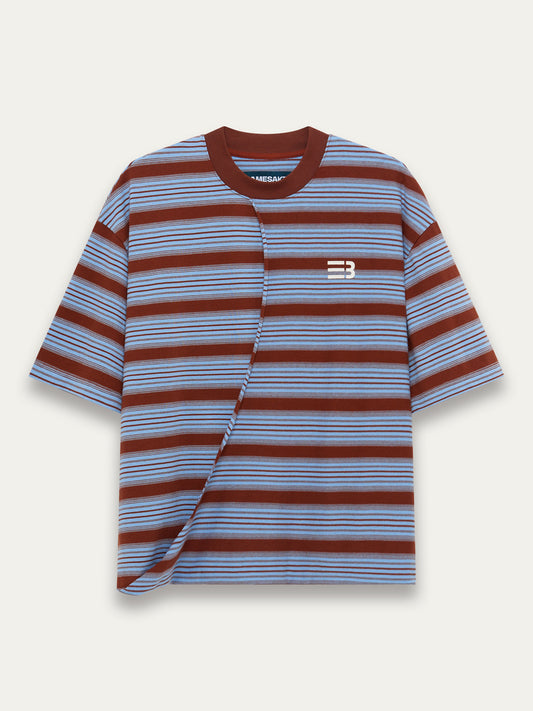 JODYE TWIST TEE, Sepia Horizon
