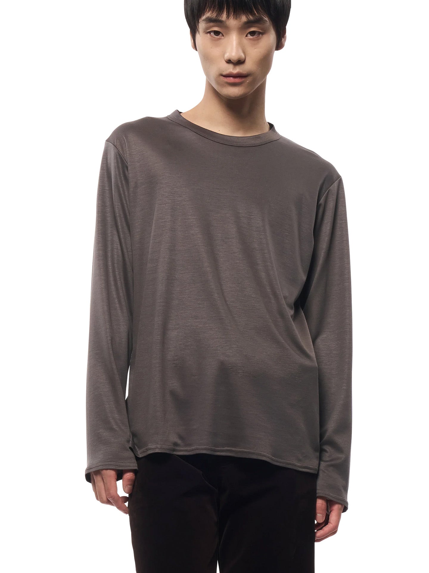 L/S TEE, Grey