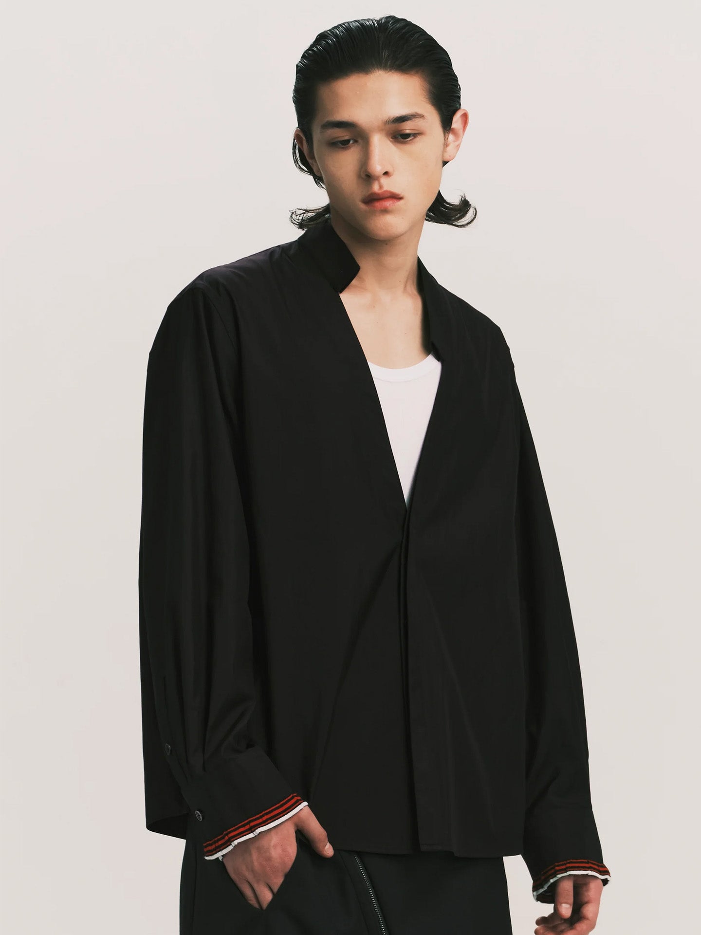 RUS LS SHIRT, Black