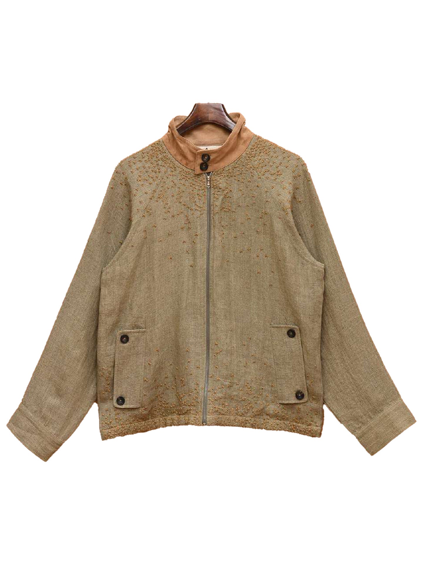 HARRINGTON JACKET, Pista/Beige