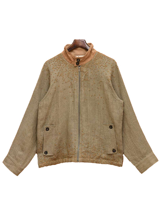 HARRINGTON JACKET, Pista/Beige