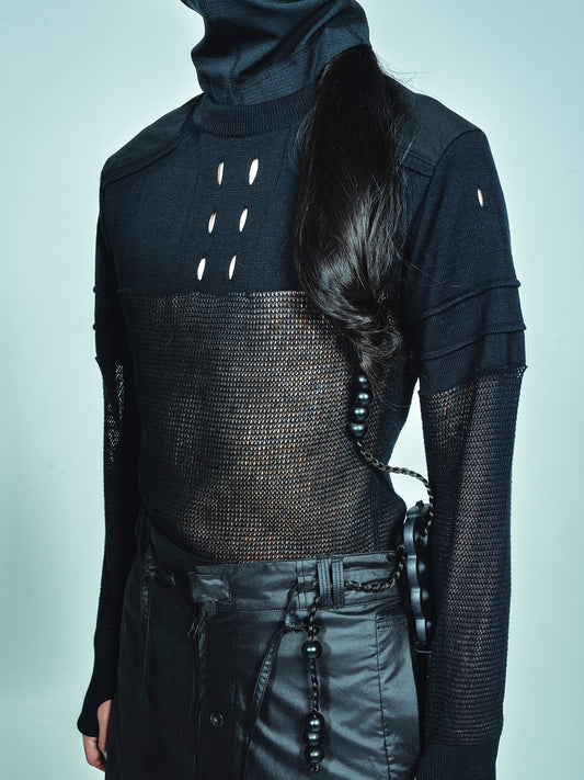 FANG KNIT, Black