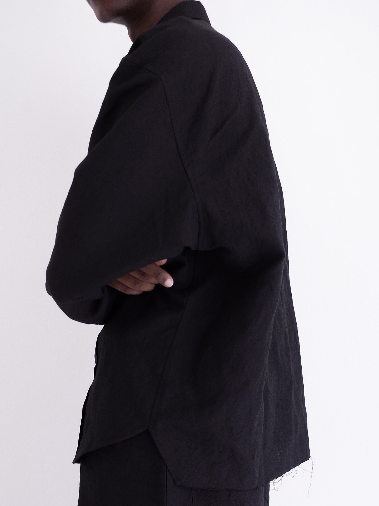 RE-WORKED SHIRTS, BLACK