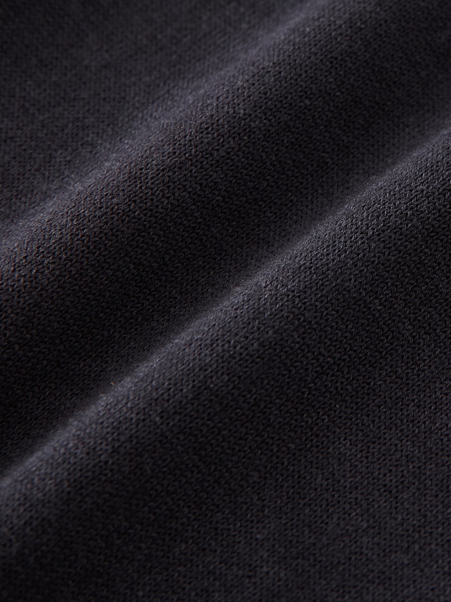 KNITTED POLO, DARK NAVY