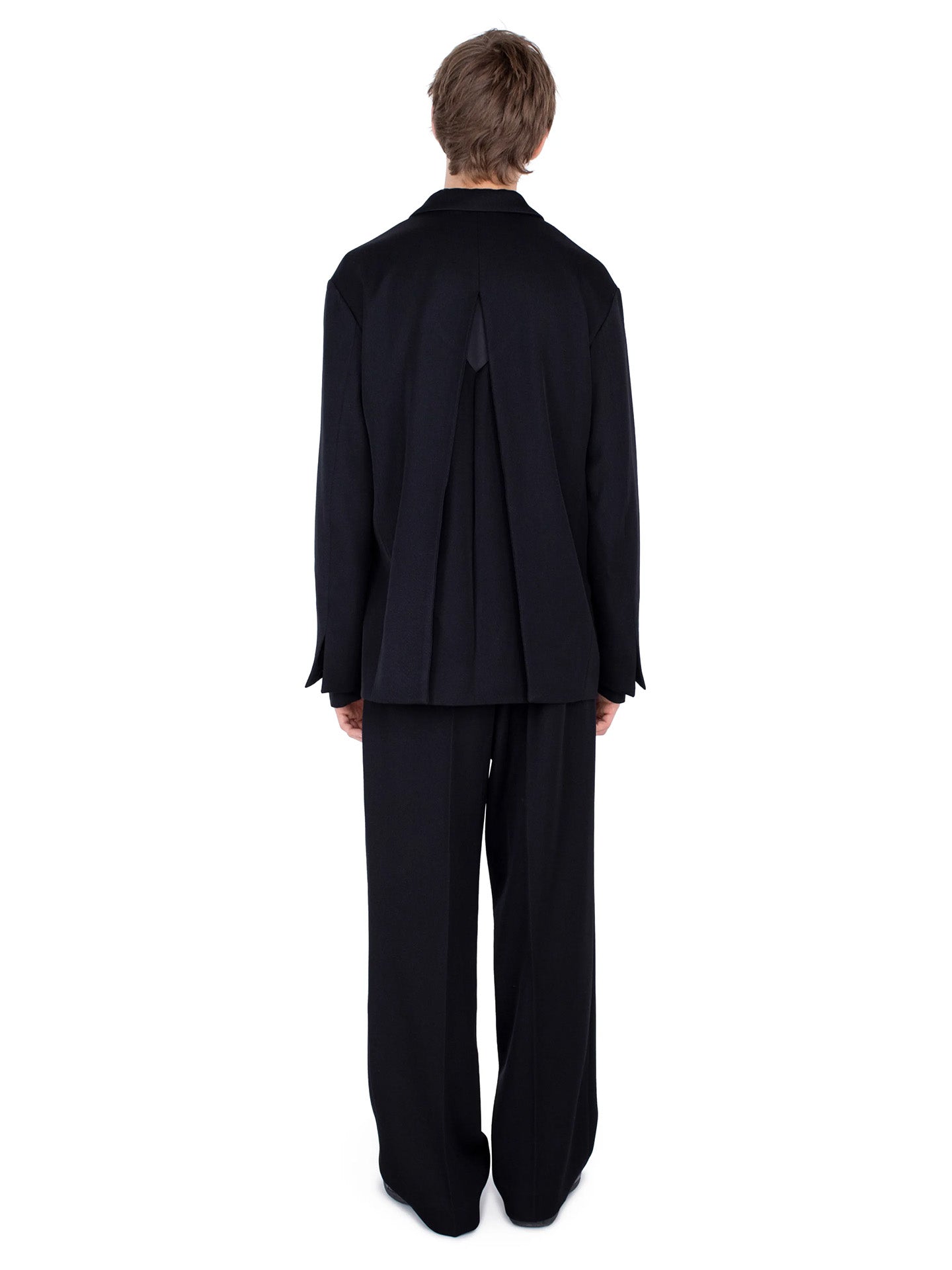 VOTIVE ZIP BLAZER, JET BLACK