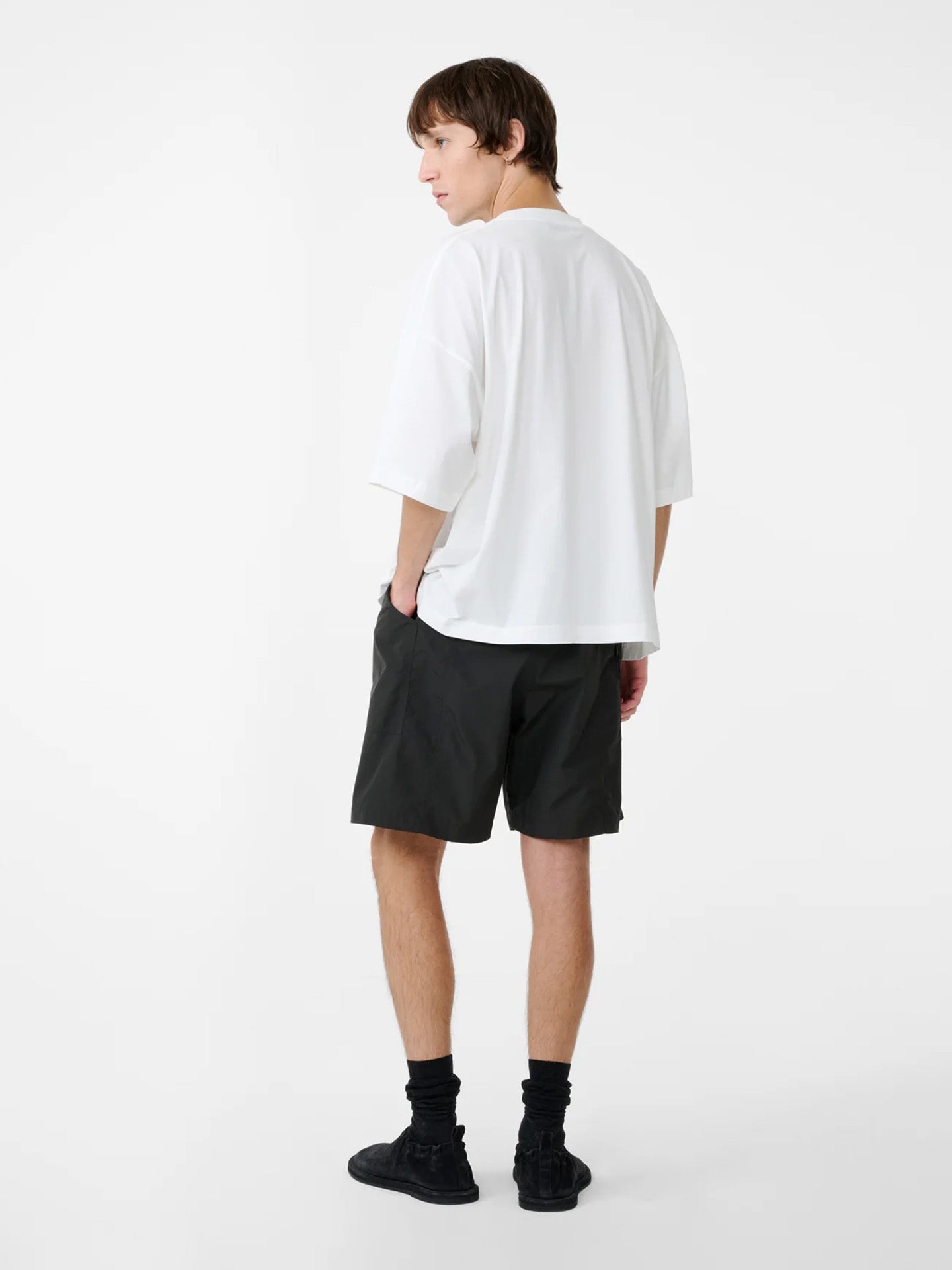BRANDED BOXY FIT T-SHIRT, White