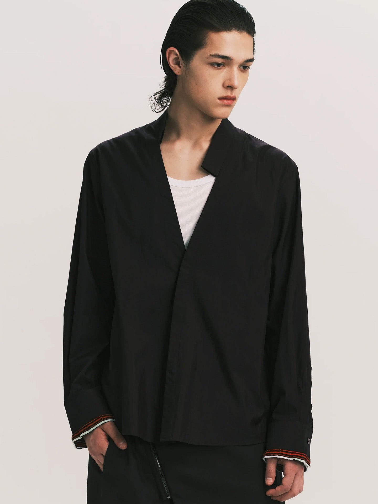 RUS LS SHIRT, Black