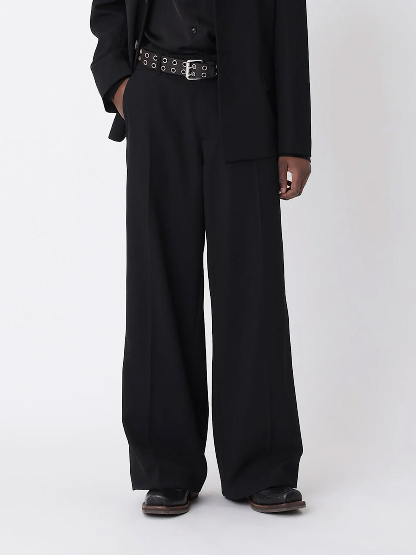 ERON TROUSERS, Black