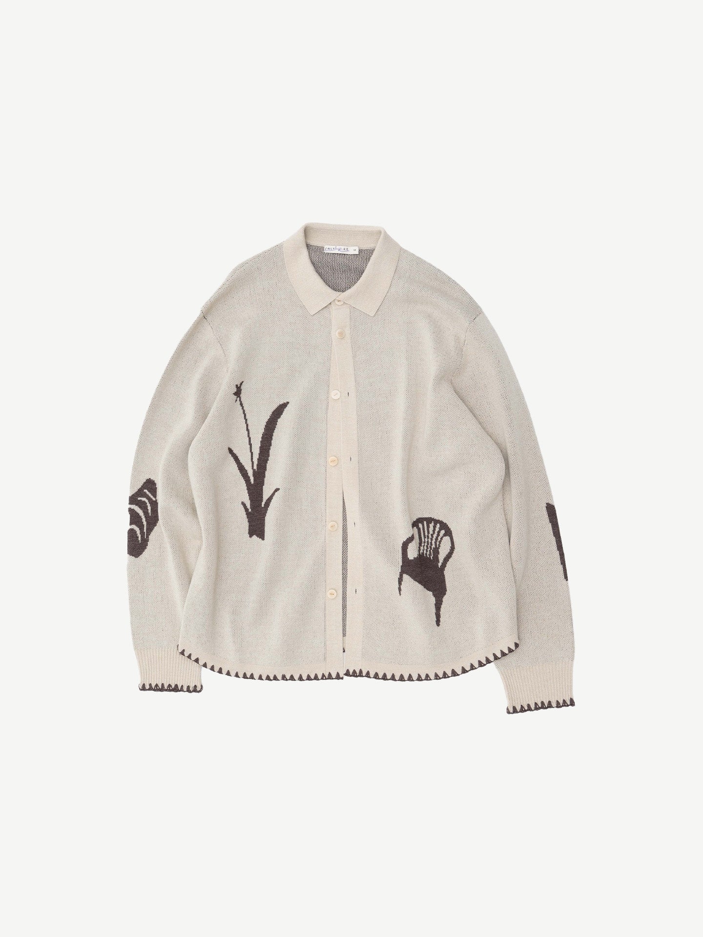 KNIT VOYAGE SHIRT, BEIGE