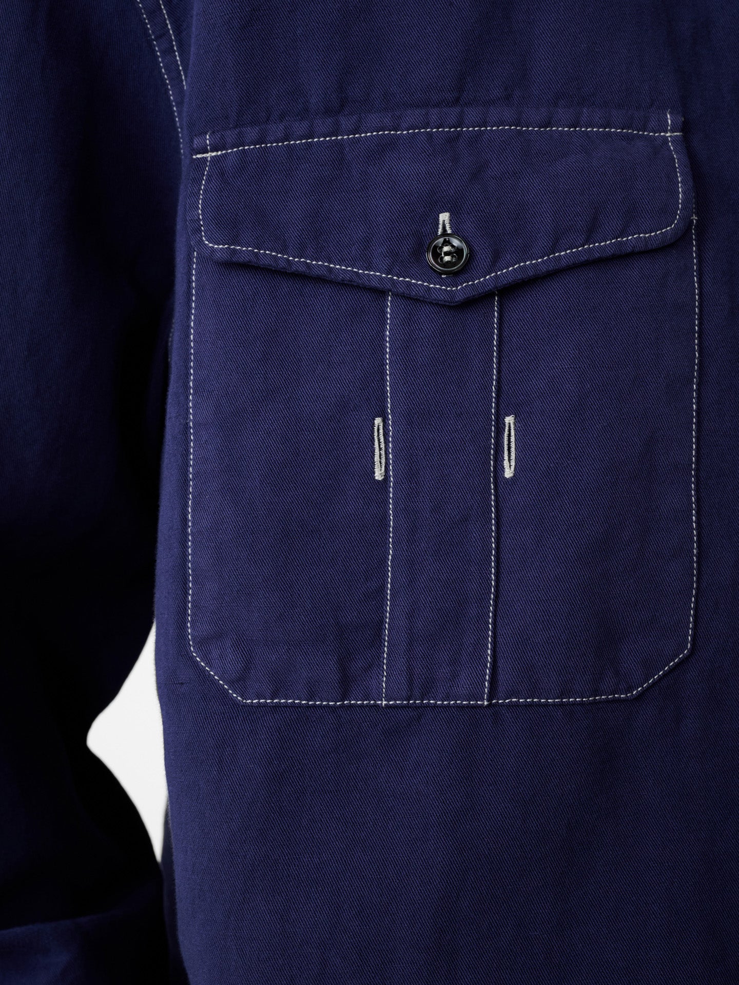 UTILITY POCKET SHIRT, INDIGO