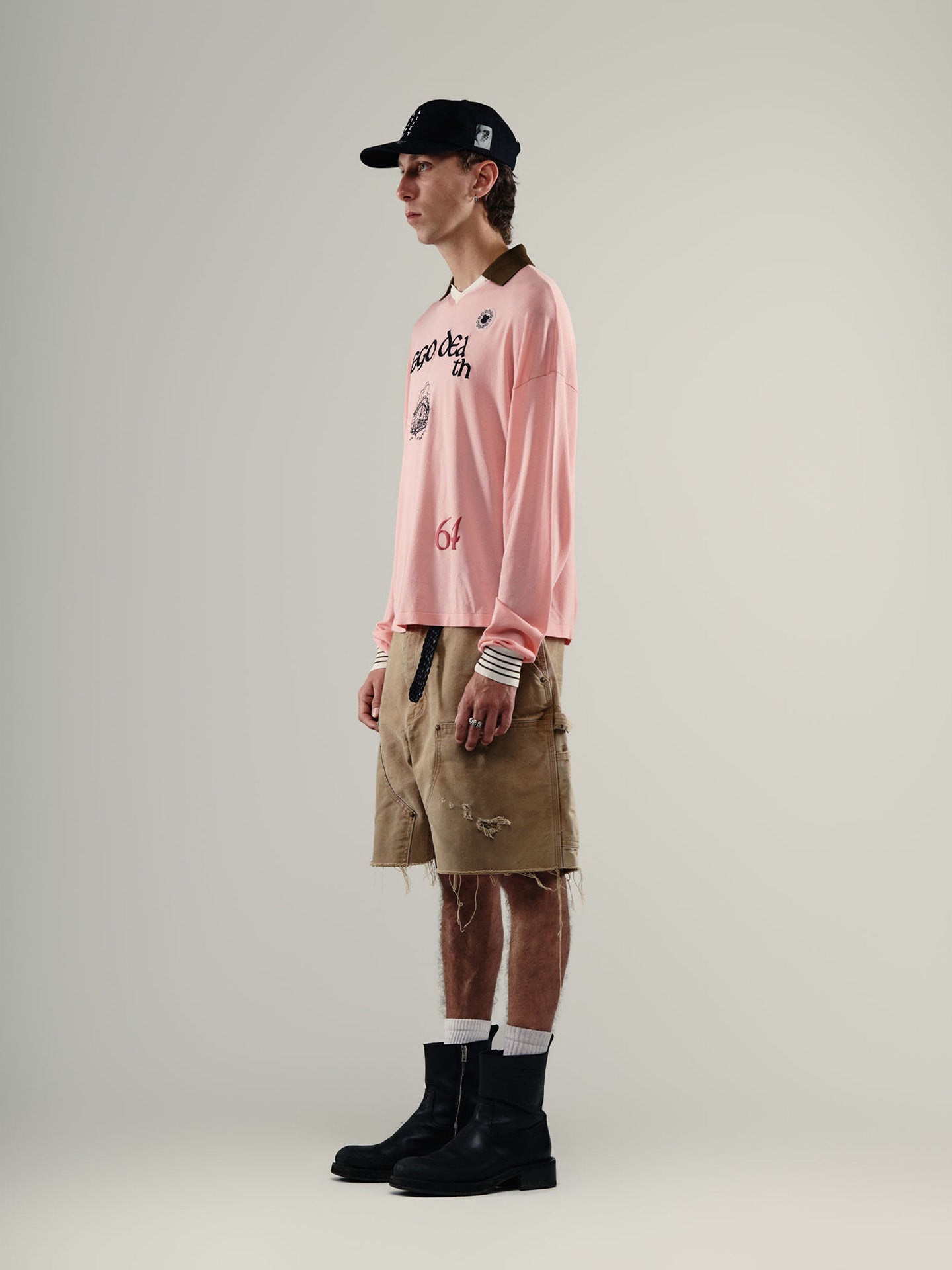 EGO DEATH SOCCER JERSEY, Pink