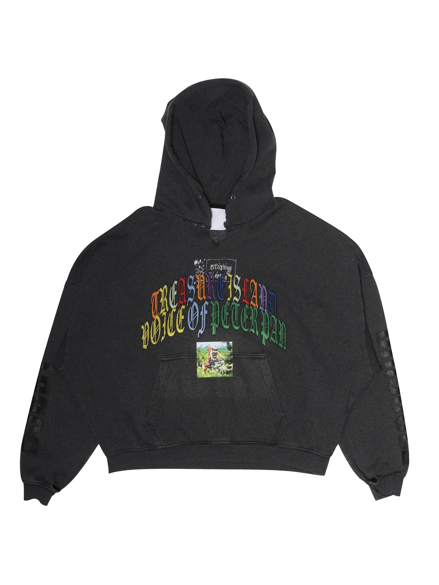 BOBBY DRISCOLL HOODIE, Vintage Black