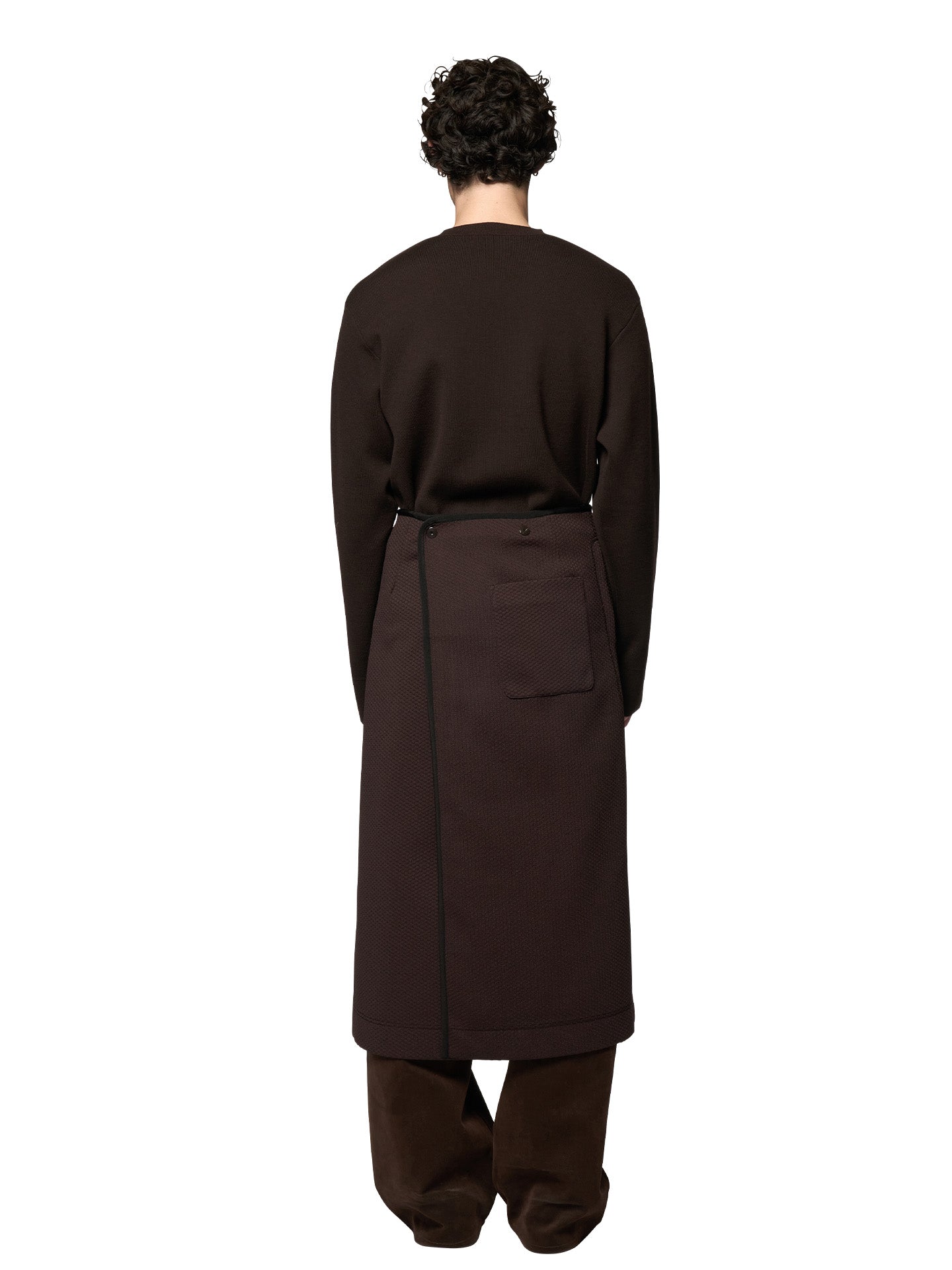 LONG SKIRT, Burgundy