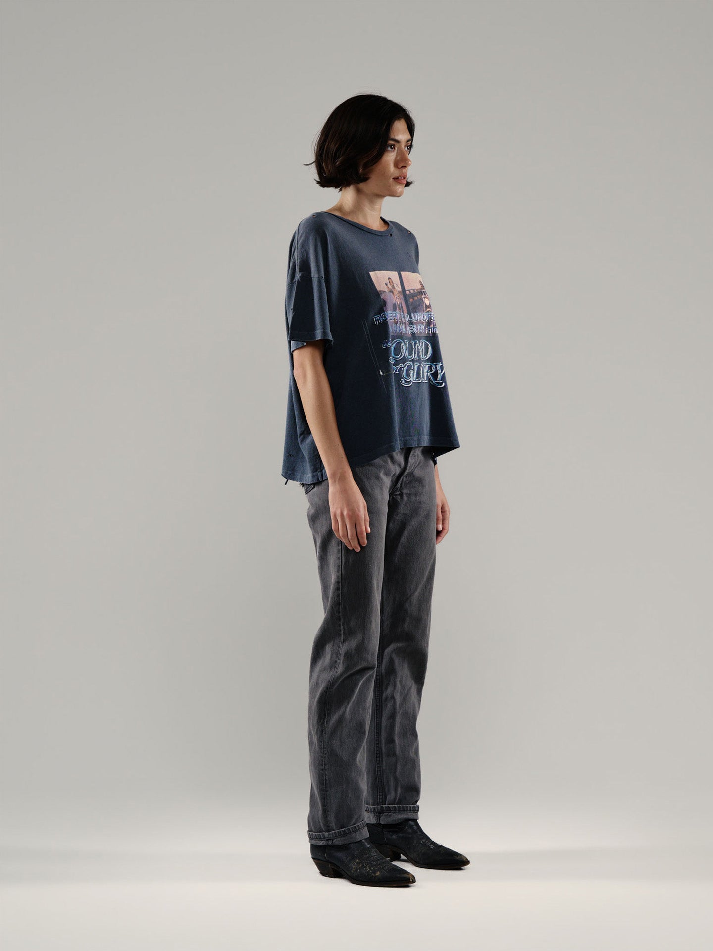 BOUND GLORY TEE, Vintage Black