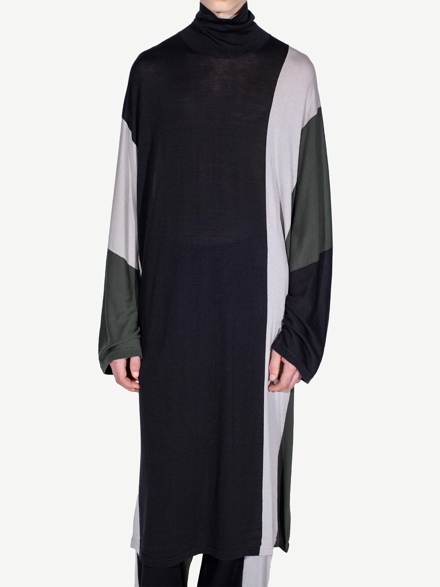 SIGO KNIT TUNIC, BLACK