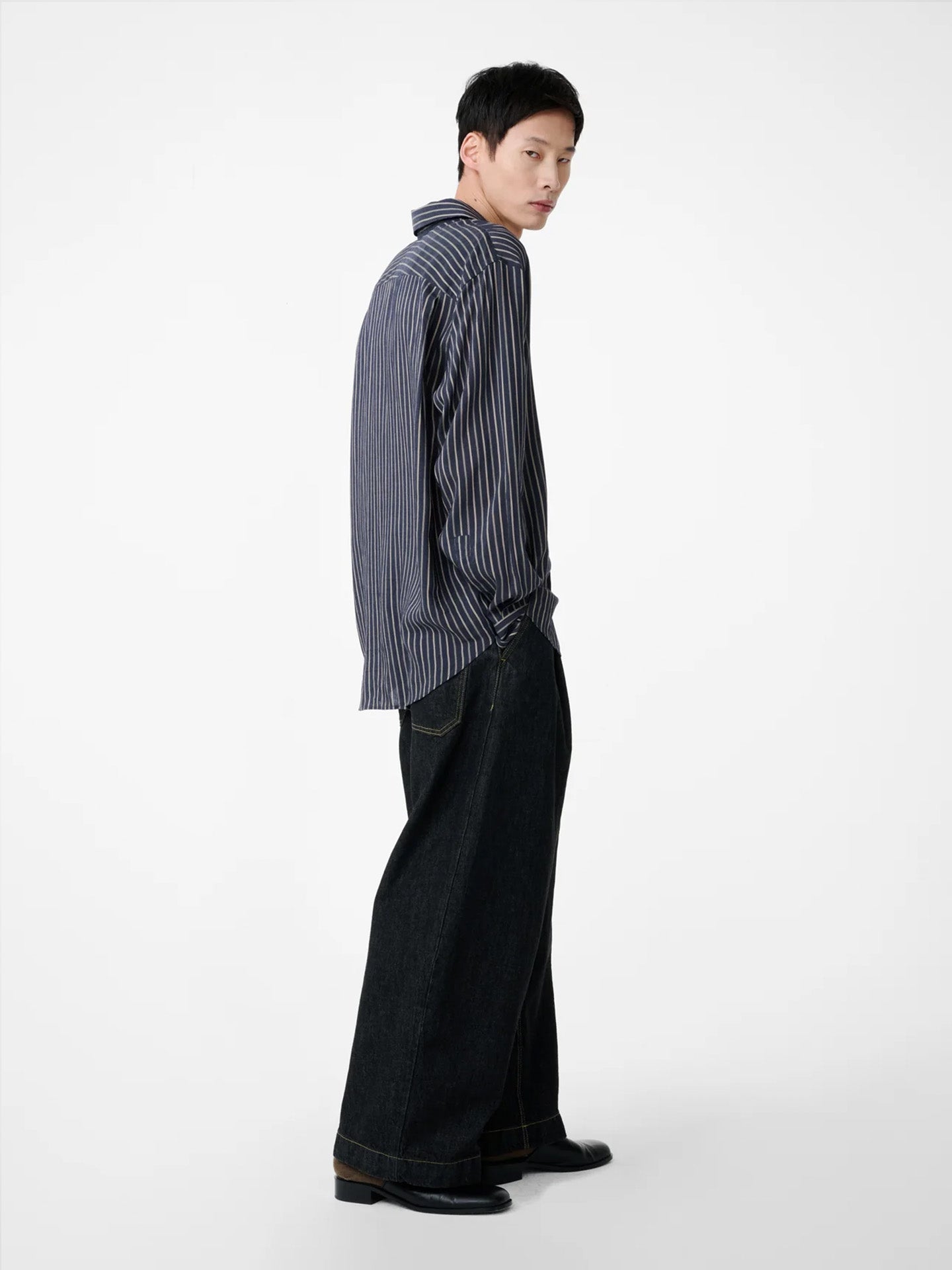 SINGLE PLEAT PANT, BLACK