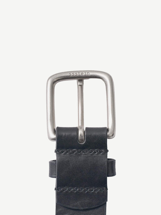 CLASSIC LEATHER BELT, Black