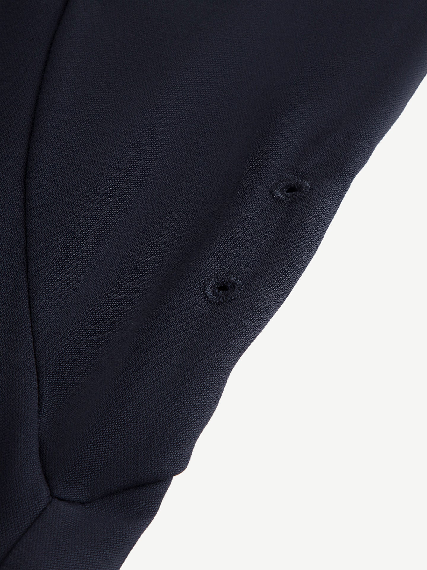 STRUCTURED SPREAD COLLAR SHIRT, BLACK