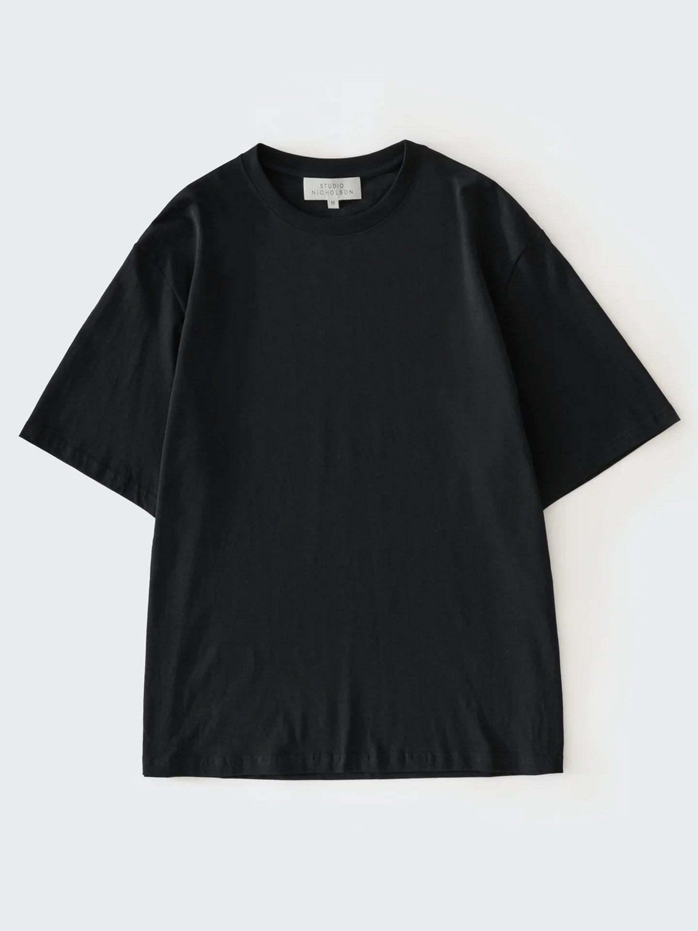 BRANDED SHORT SLEEVE T SHIRT, Black