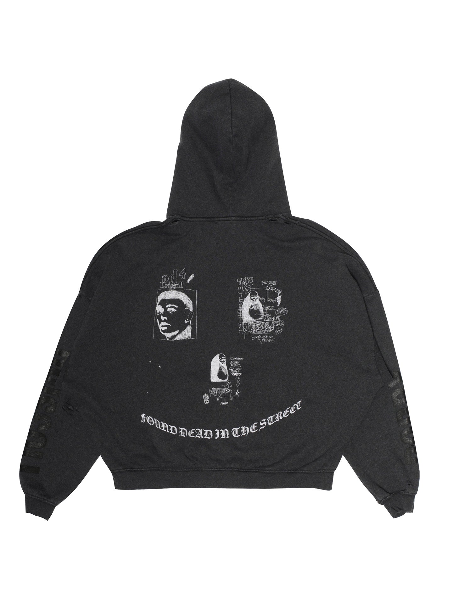 BOBBY DRISCOLL HOODIE, Vintage Black