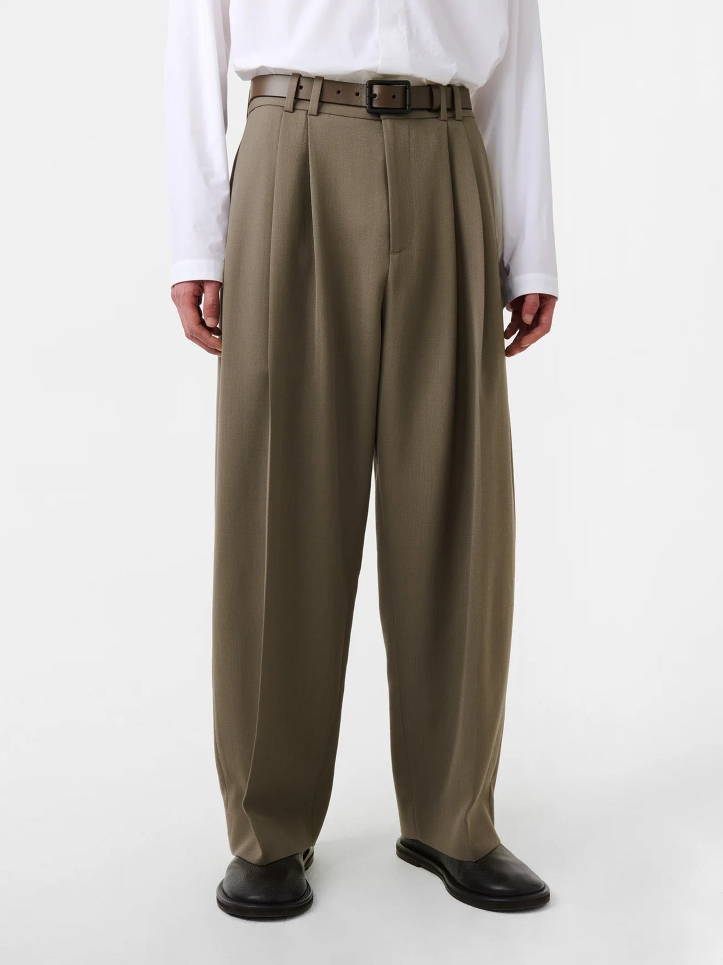 DOUBLE PLEAT VOLUME PANT, Reed
