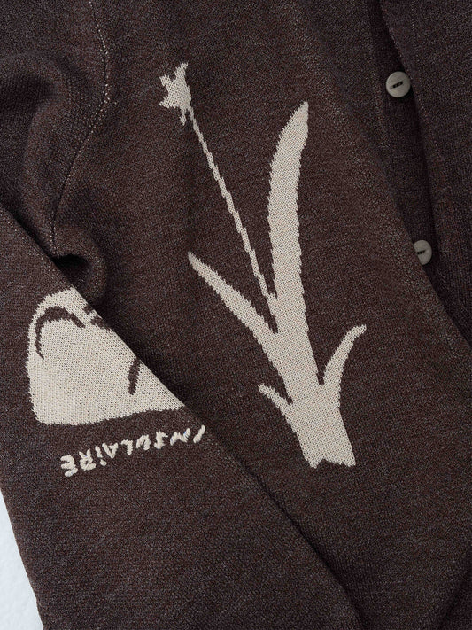 KNIT VOYAGE SHIRT, BROWN