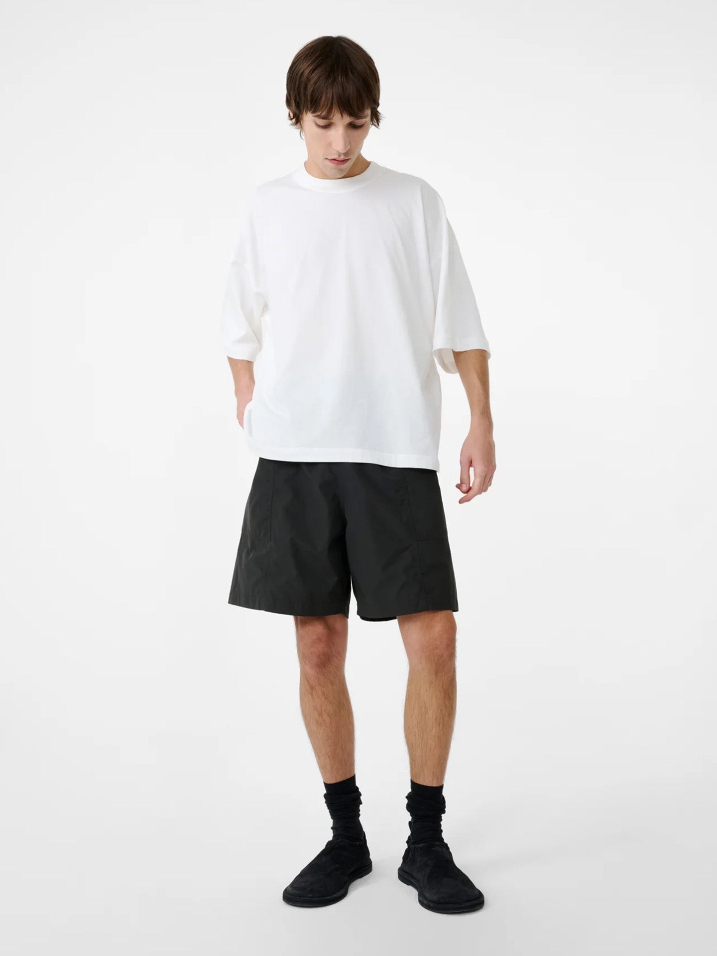BRANDED BOXY FIT T-SHIRT, White