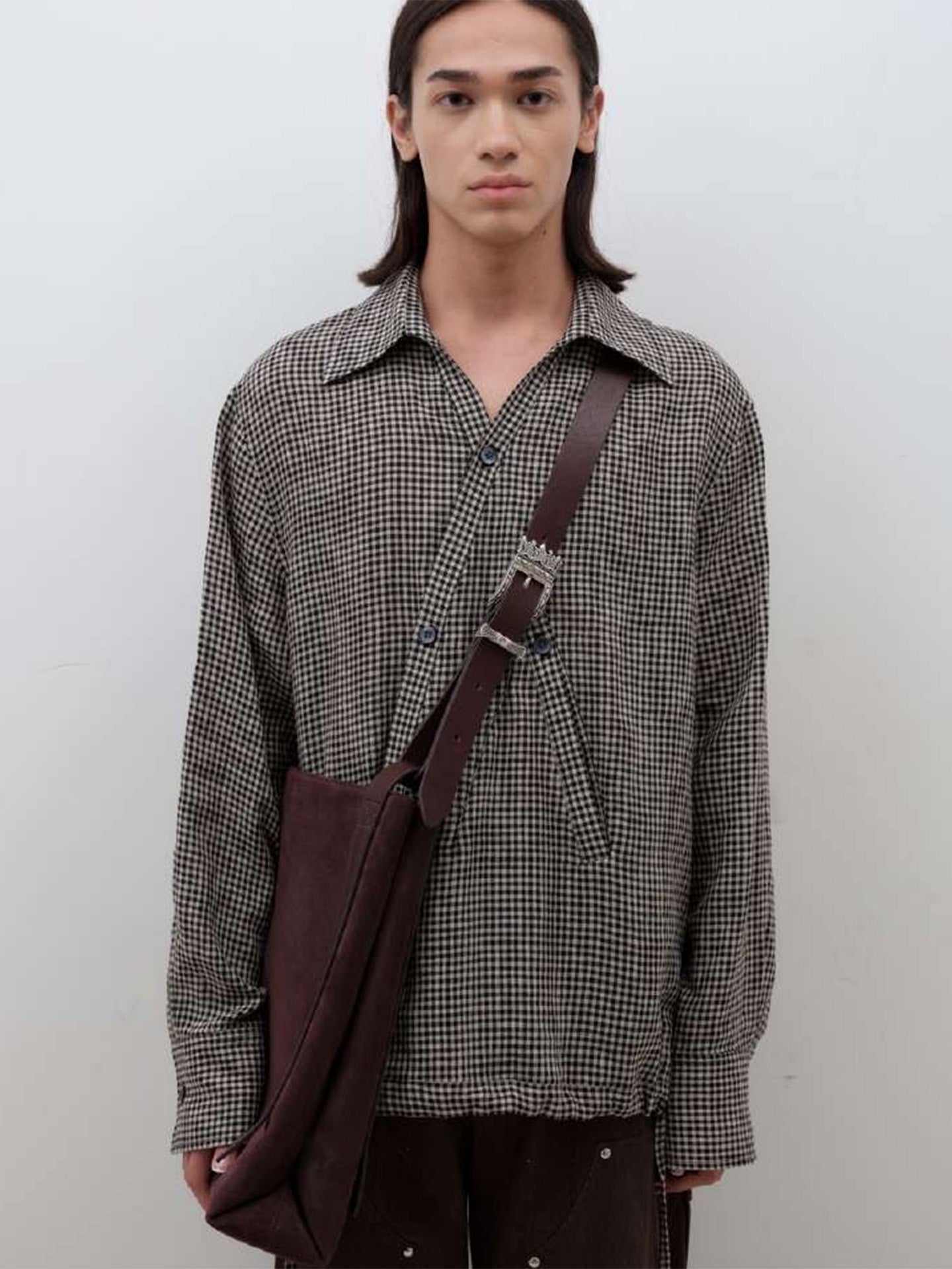 SUEDE CROWN TOTE BAG, Merlot Suede
