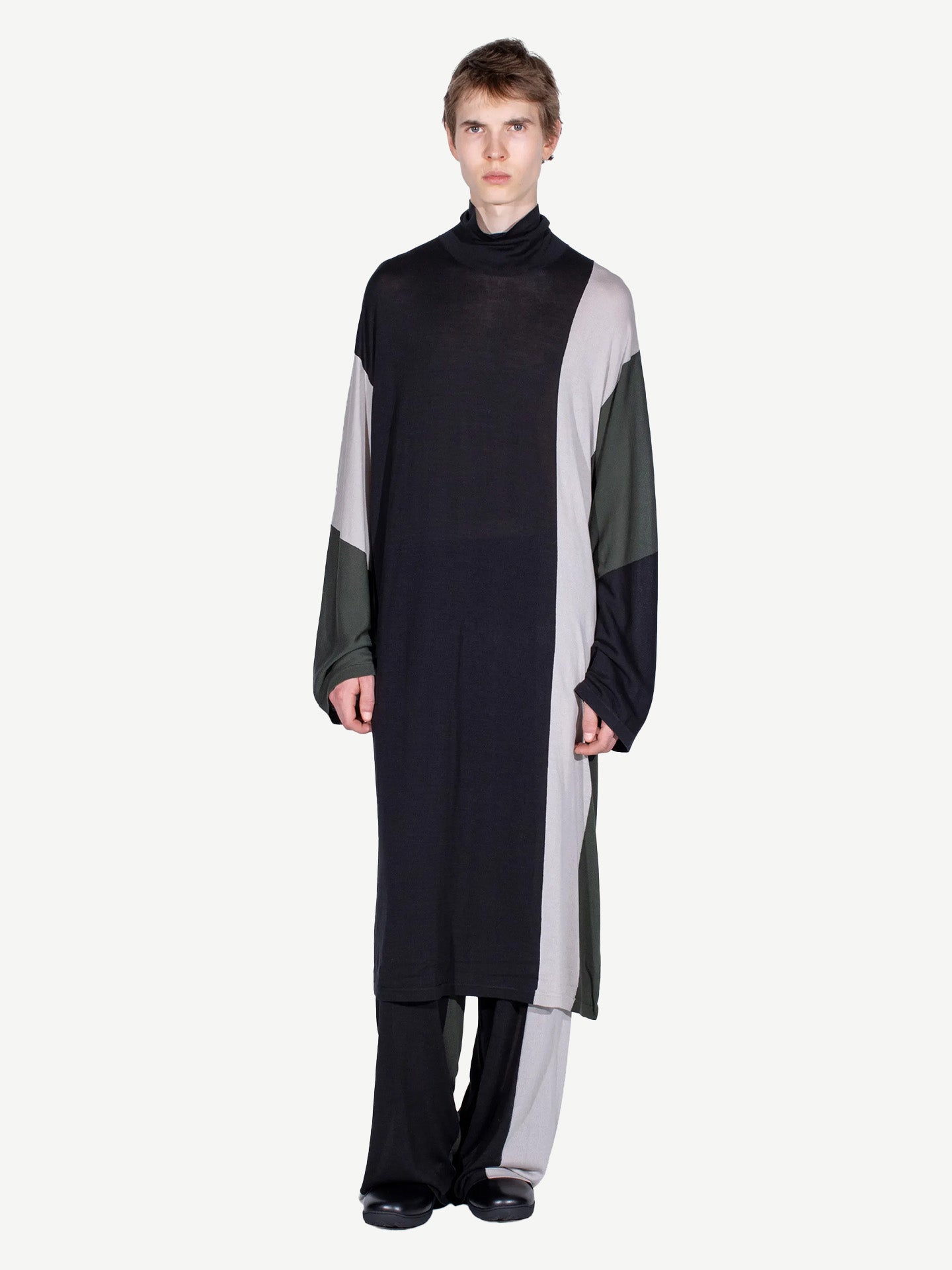 SIGO KNIT TUNIC, BLACK