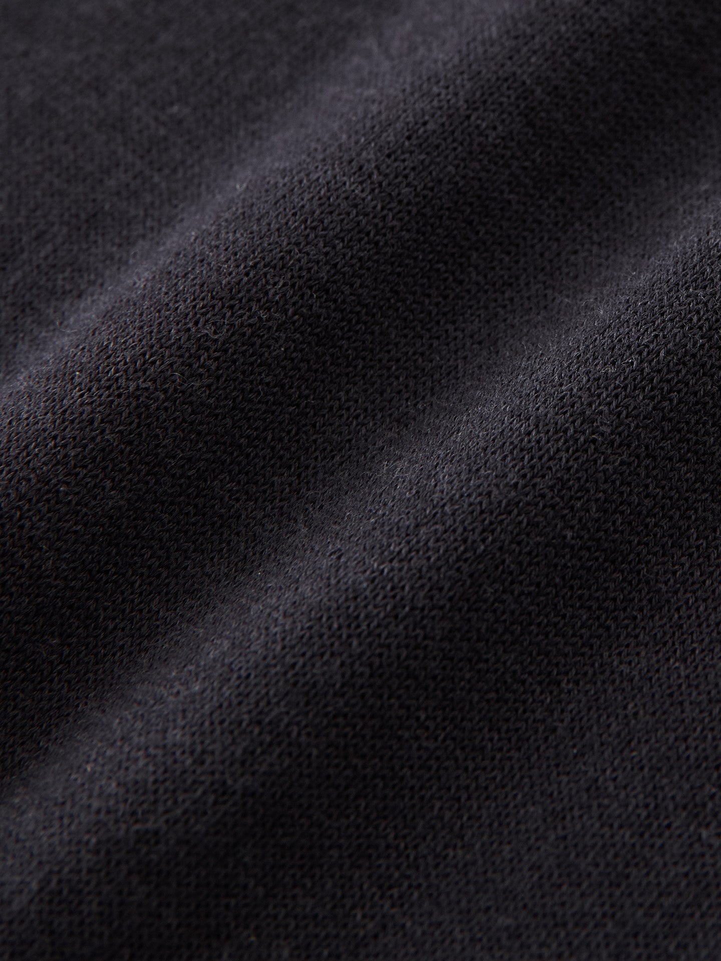 LONG SLEEVE POLO, DARK NAVY