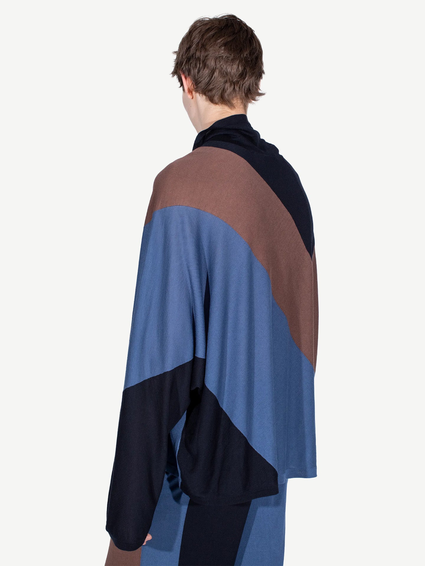 SIGO KNIT PULLOVER, BROWN