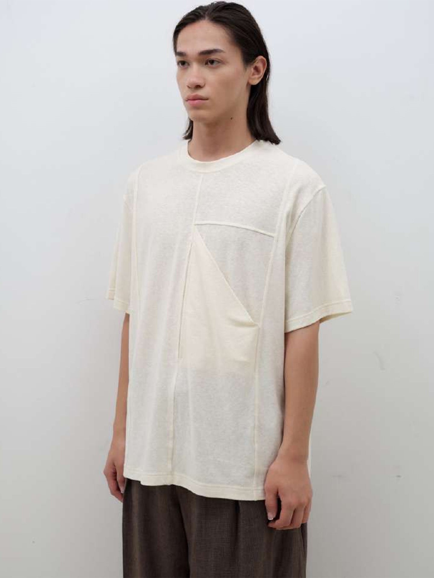 N POCKET ORGANIC COTTON TEE SS, Ivory