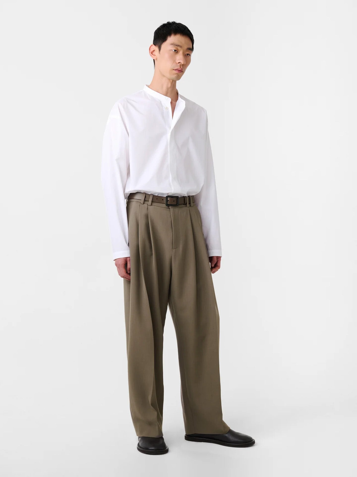 DOUBLE PLEAT VOLUME PANT, Reed