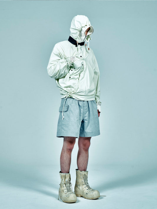 FANG SHORTS, Light Grey