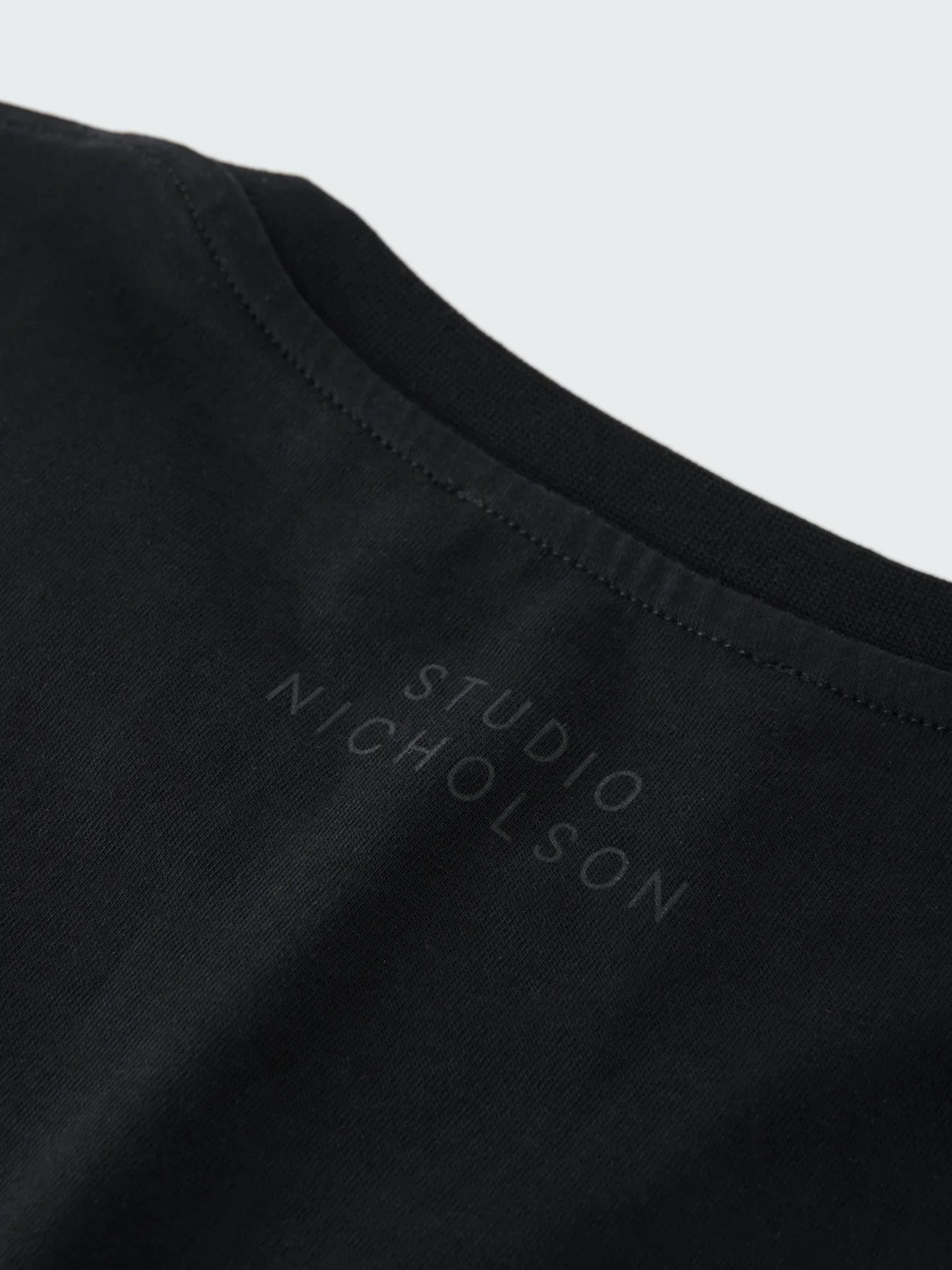 BRANDED SHORT SLEEVE T SHIRT, Black