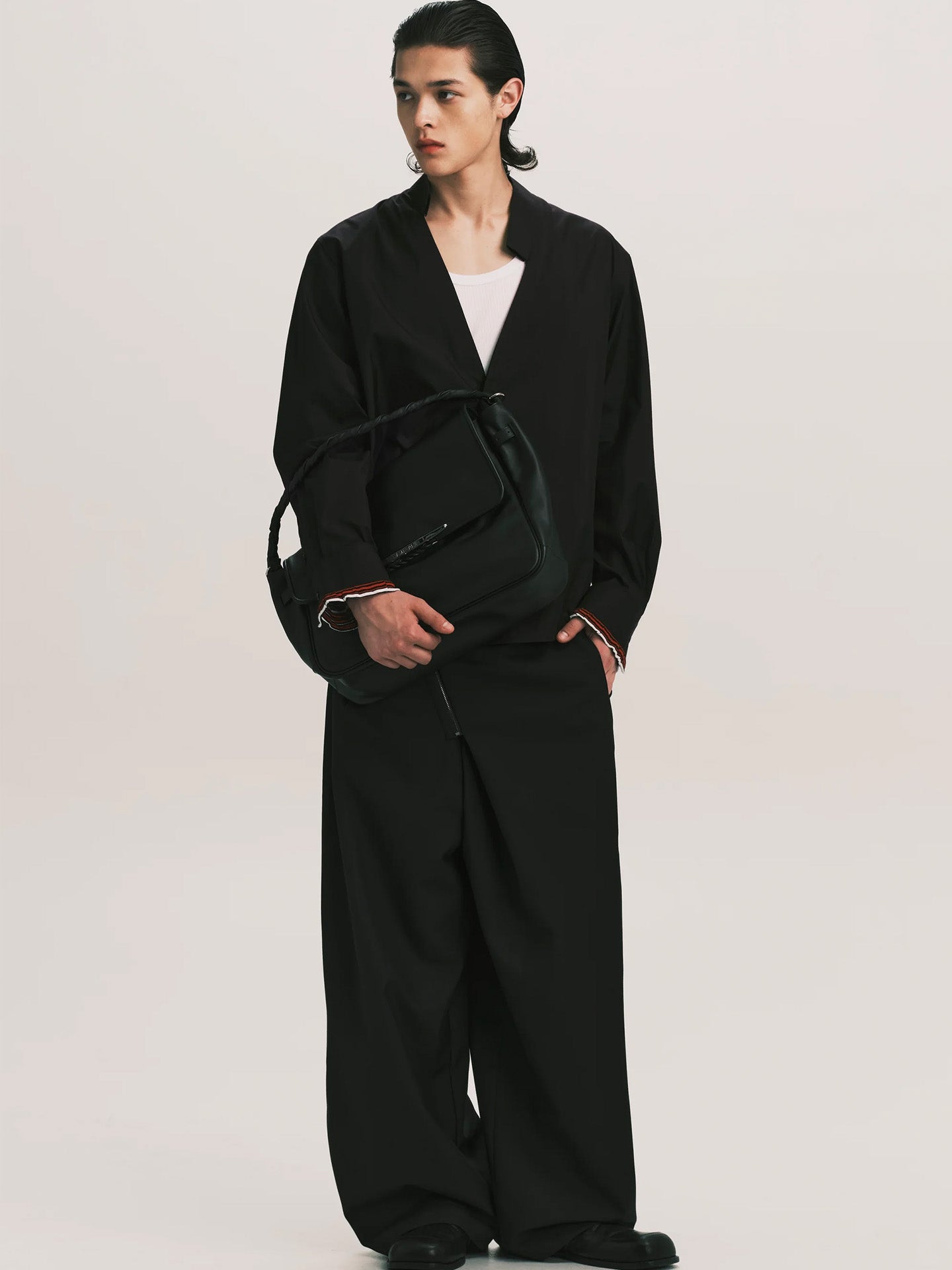RUS LS SHIRT, Black