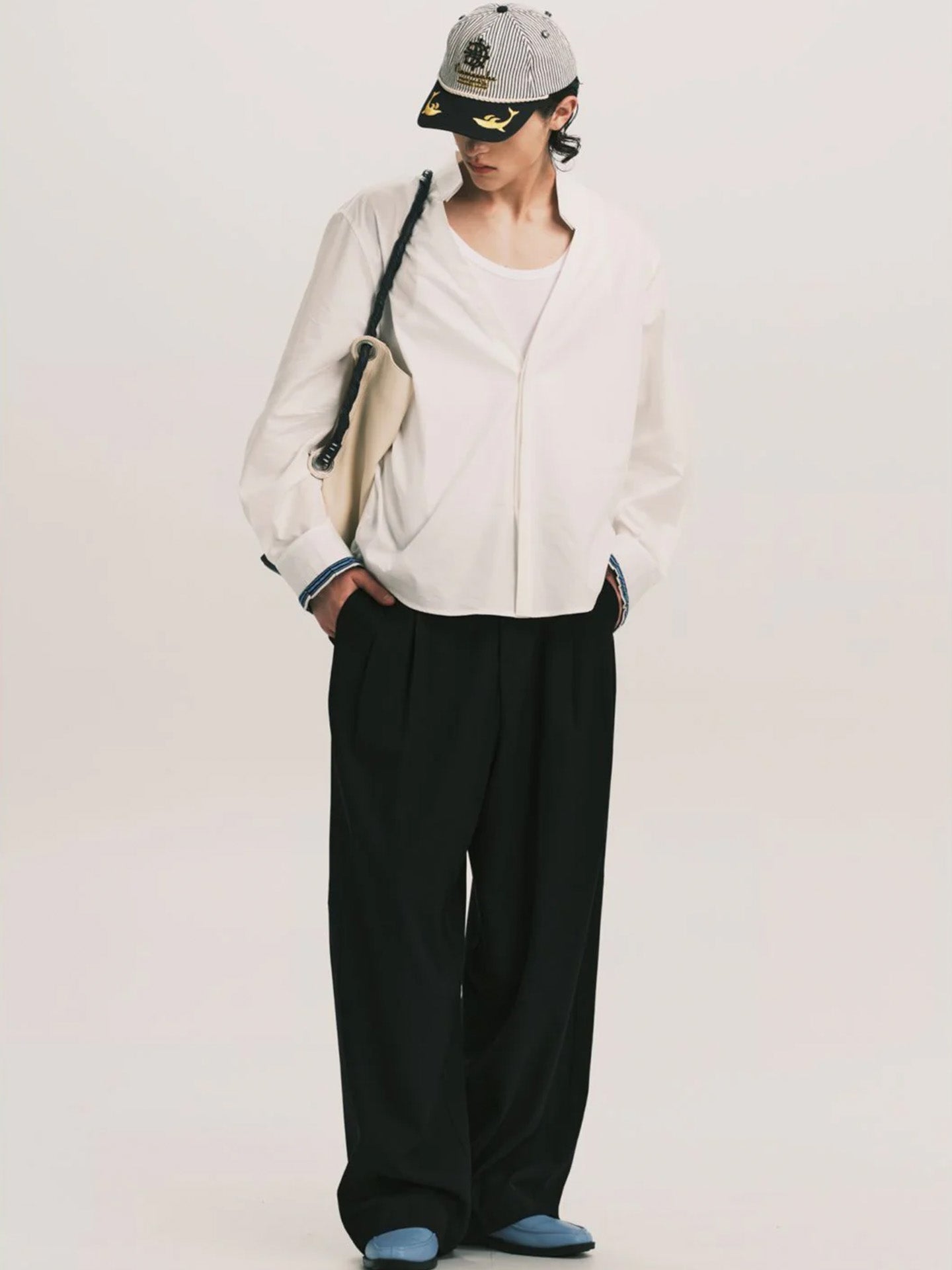 RUS LS SHIRT, White