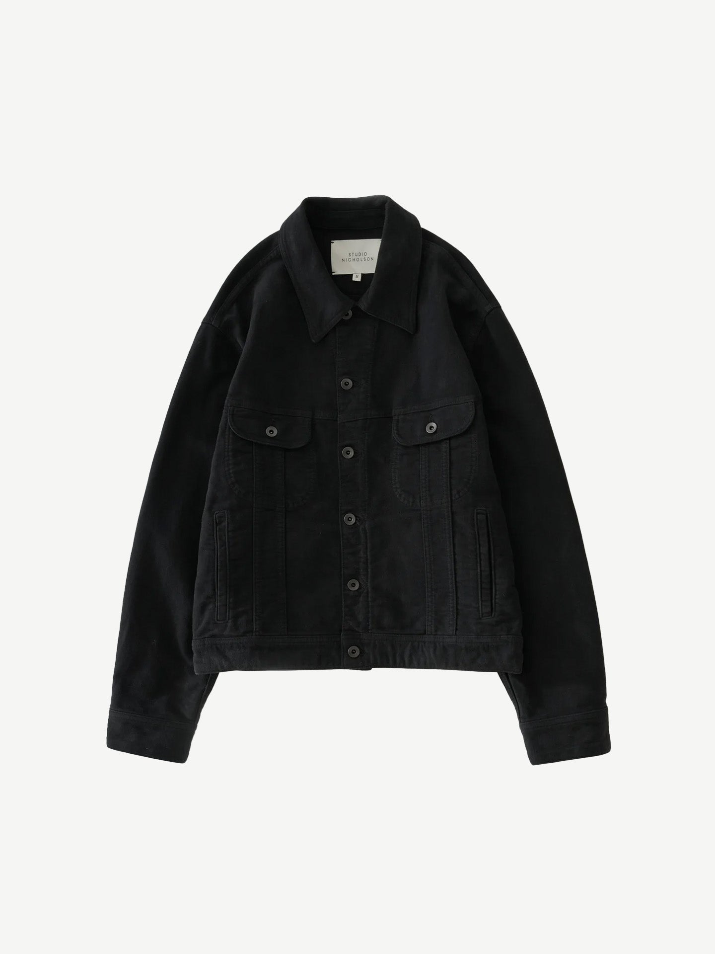 CROPPED JACKET, BLACK