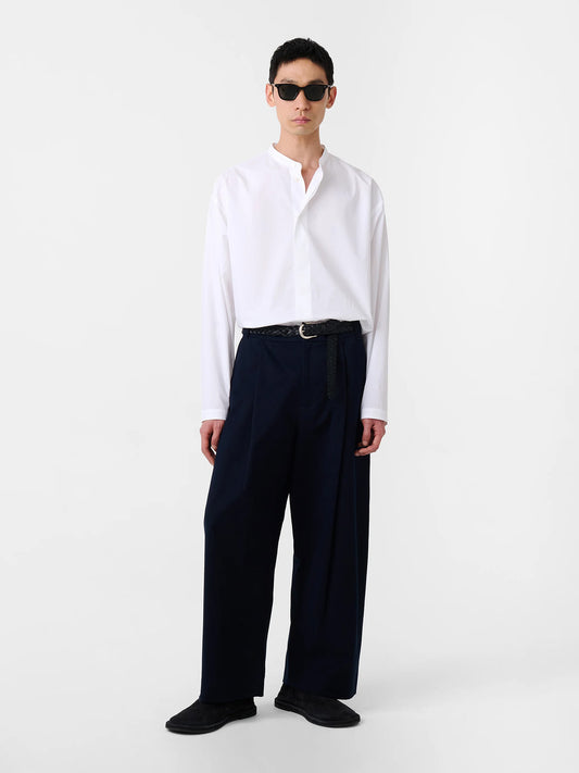 DEEP PLEAT VOLUME PANT, Navy