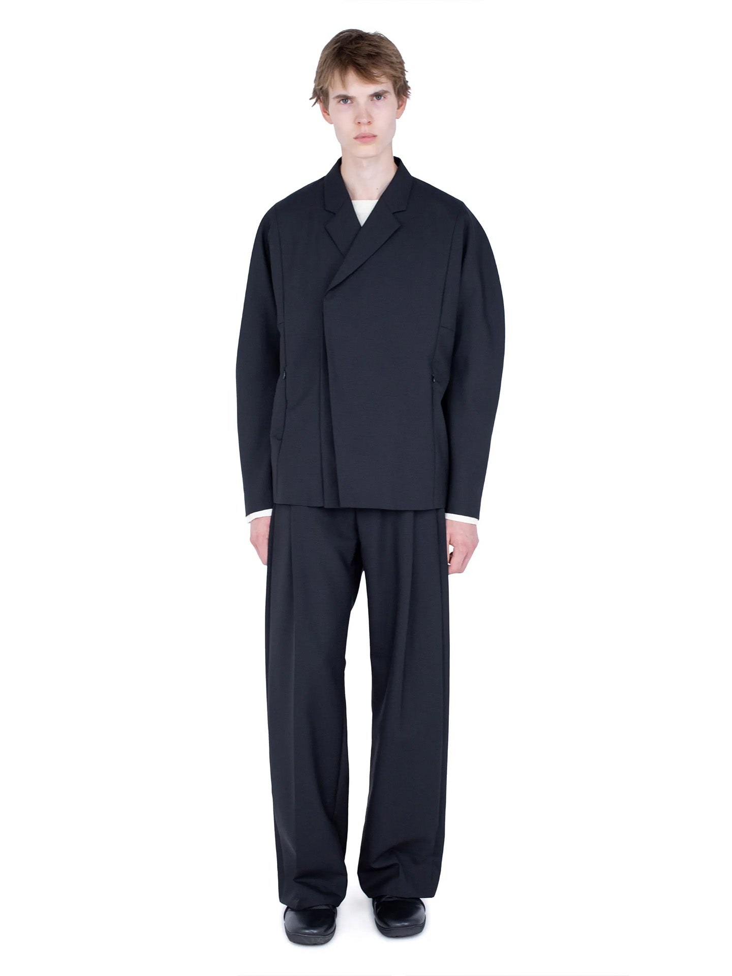 VAALS TAILORED BLAZER, SPACE BLACK