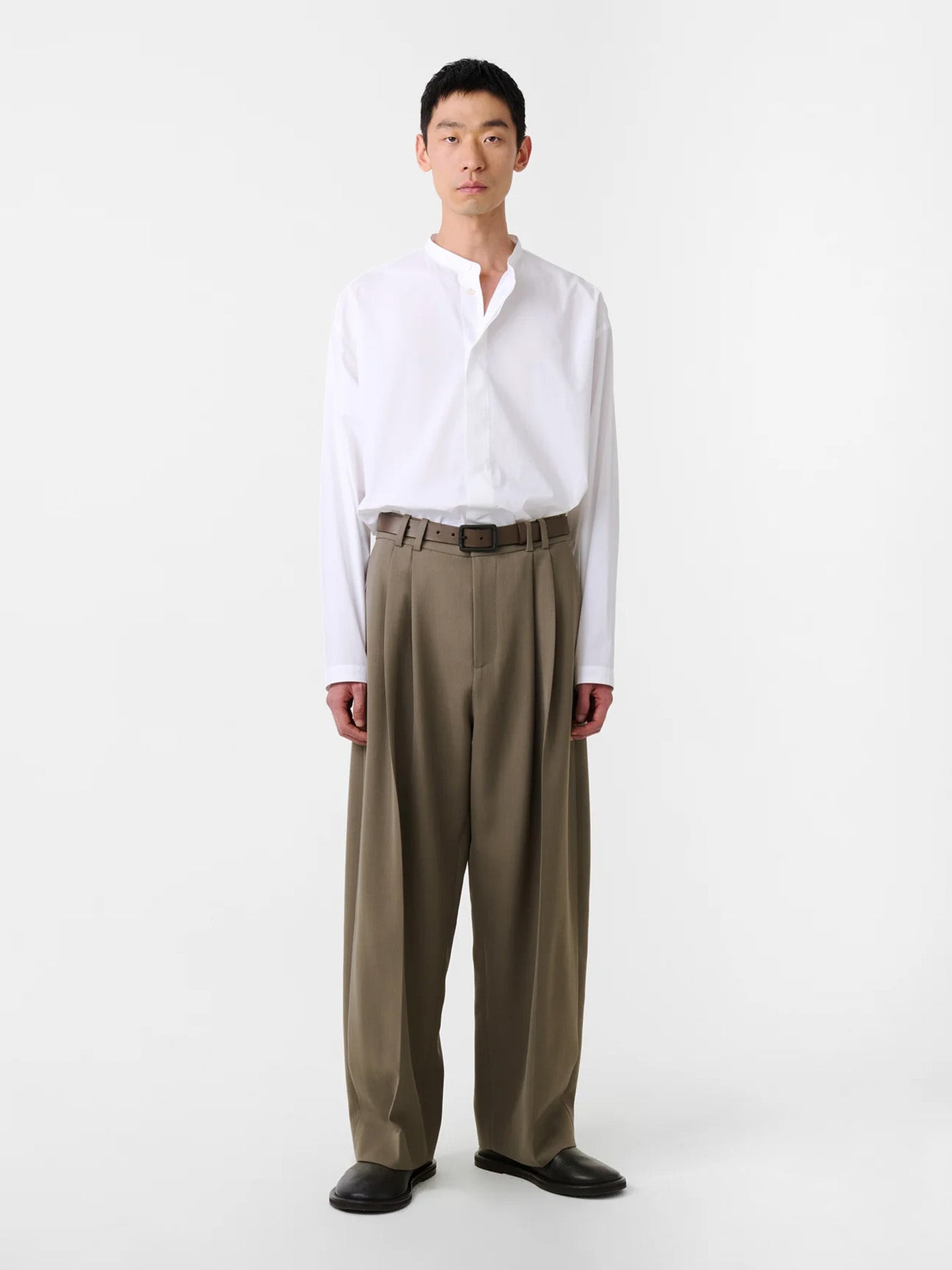 DOUBLE PLEAT VOLUME PANT, Reed